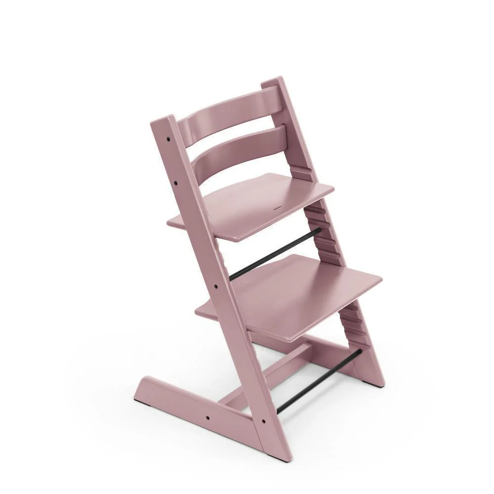 Pack Cadeira da Papa Stokke Tripp Trapp em Madeira Heather Mauve + Newborn Set Grey + Almofada Clássica Wheat Cream - Image 3