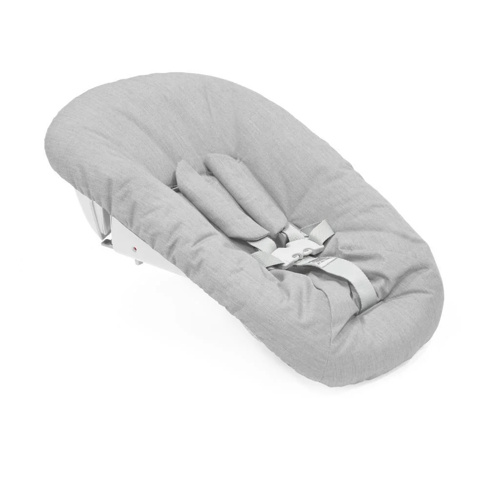 Pack Cadeira da Papa Stokke Tripp Trapp em Madeira Heather Mauve + Newborn Set Grey + Almofada Clássica Wheat Cream - Image 7