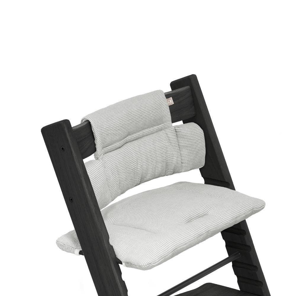 Pack Cadeira da Papa Stokke Tripp Trapp em Madeira Storm Grey + Almofada Clássica Nordic Grey - Image 5