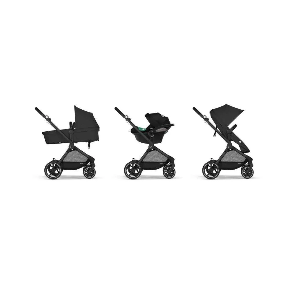Pack Eos Lux 3 em 1 Moon Black com Cadeira Auto Aton B2 - Image 3
