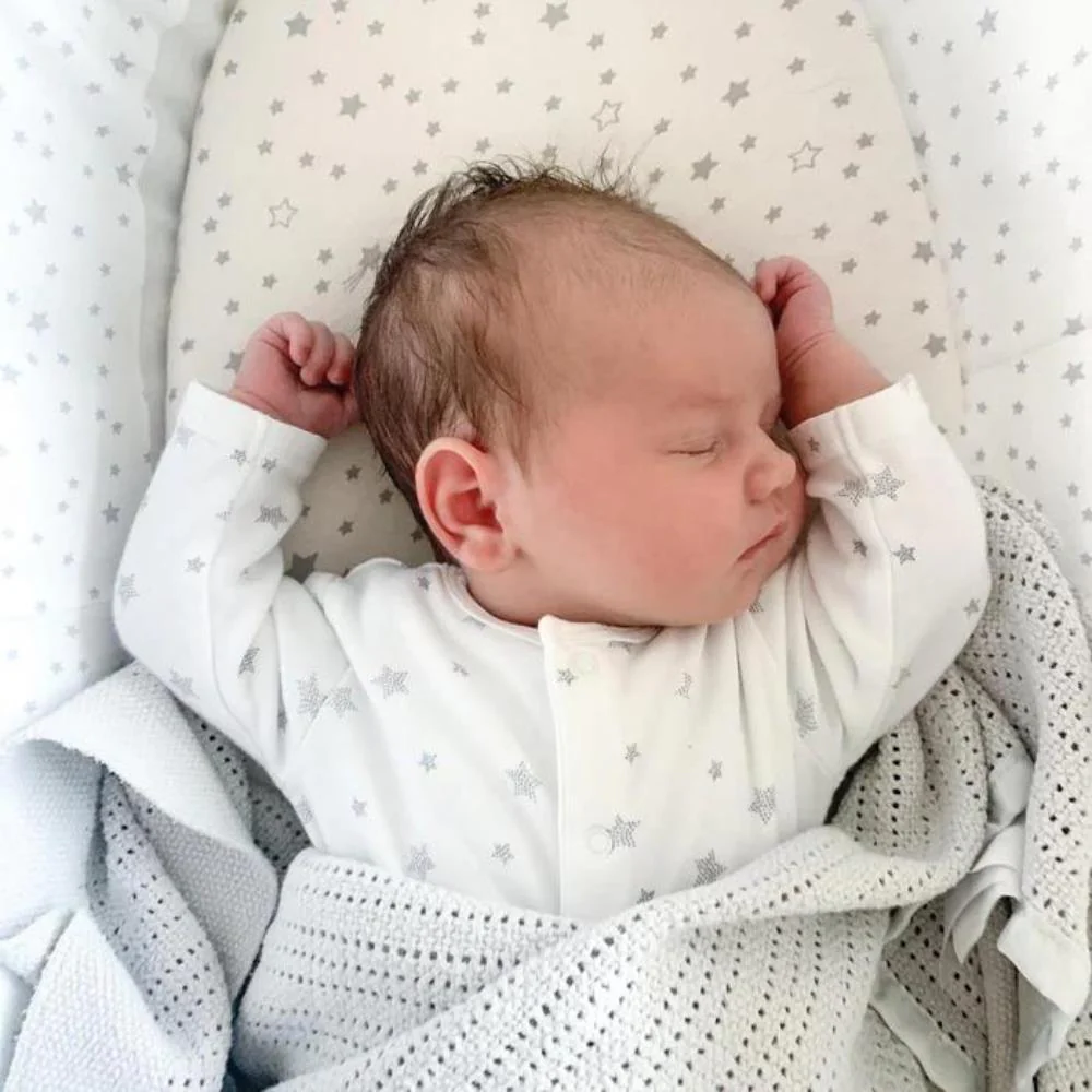 Pack Clair de Lune Alcofa de Verga Star Special + Suporte de Alcofa Estático e Dobrável em Madeira Natural - Image 7