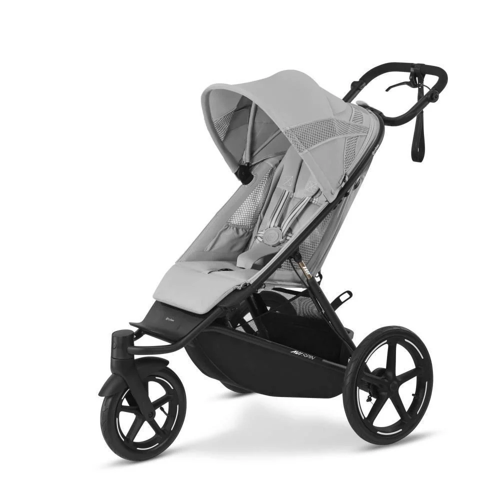 Pack Cybex Avi Spin BLK Fog Grey + Alcofa S Fog Grey+ Adaptadores de Alcofa S Avi Spin + Cybex Cloud G i-Size Fog Grey 40-87cm - Image 4