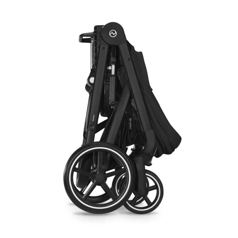 Pack Cybex Balios S Lux BLK Moon Black + Alcofa S Lux Moon Black + Adaptadores + Cloud G i-Size Fog Grey 40-87cm - Image 2