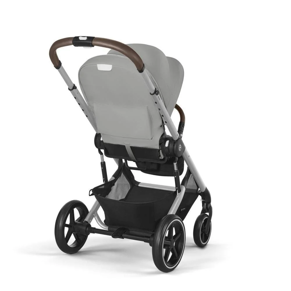 Pack Cybex Balios S Lux SLV Stone Grey + Alcofa S Lux Stone Grey + Adaptadores + Cloud G i-Size Fog Grey 40-87cm - Image 7