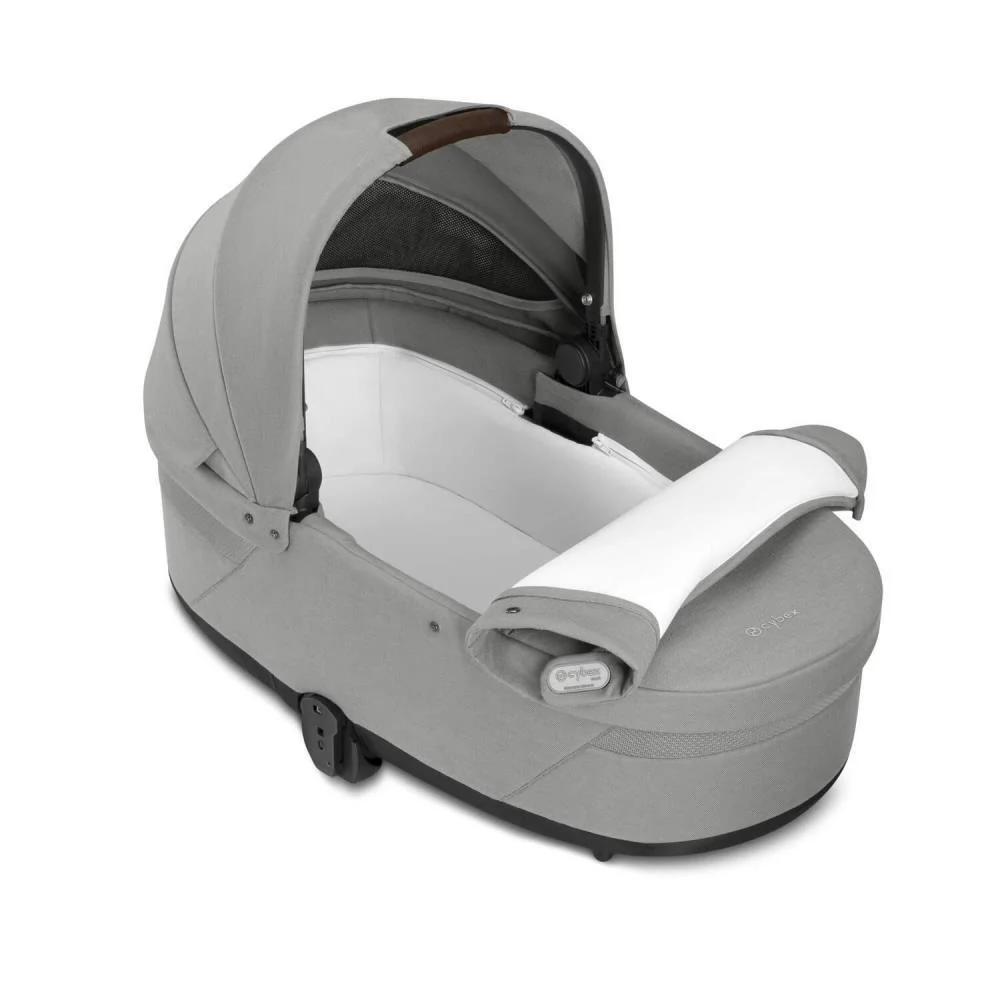 Pack Cybex Balios S Lux SLV Stone Grey + Alcofa S Lux Stone Grey + Adaptadores + Cloud G i-Size Fog Grey 40-87cm - Image 9