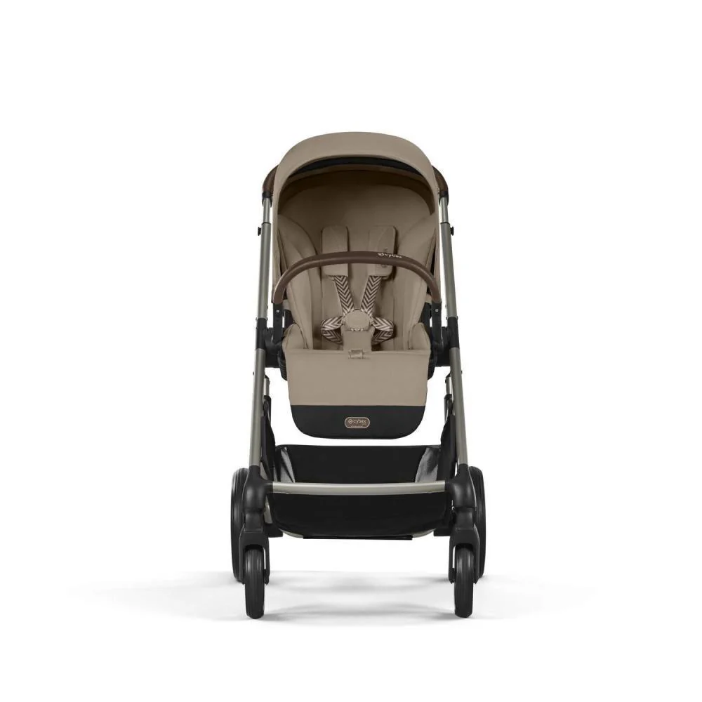 Pack Cybex Balios S Lux TPE Almond Beige + Alcofa S Lux Almond Beige + Adaptadores + Cloud G i-Size Fog Grey 40-87cm - Image 4
