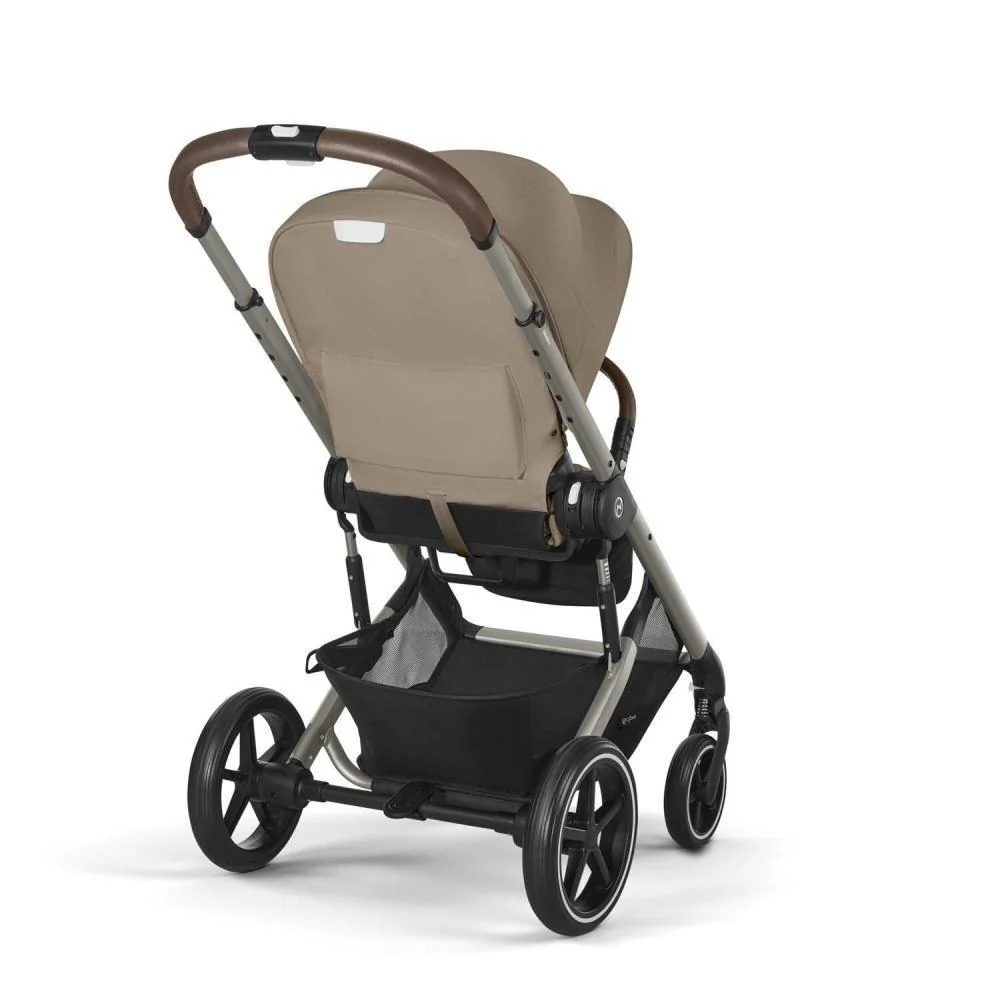 Pack Cybex Balios S Lux TPE Almond Beige + Alcofa S Lux Almond Beige + Adaptadores + Cloud G i-Size Fog Grey 40-87cm - Image 7