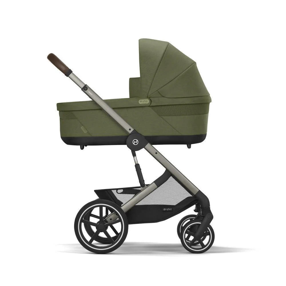 Pack Cybex Balios S Lux TPE Moss Green + Alcofa S Lux Moss Green + Adaptadores + Cloud G i-Size Fog Grey 40-87cm - Image 11
