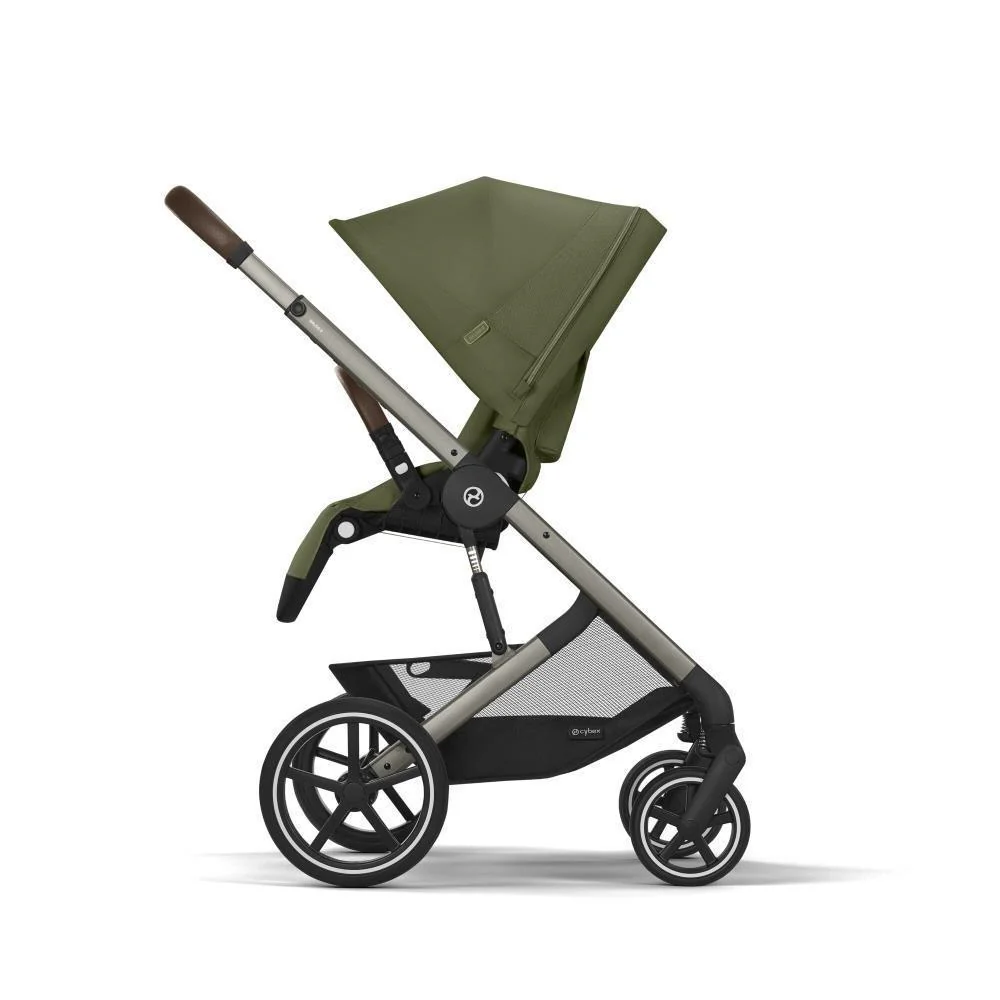 Pack Cybex Balios S Lux TPE Moss Green + Alcofa S Lux Moss Green + Adaptadores + Cloud G i-Size Fog Grey 40-87cm - Image 4