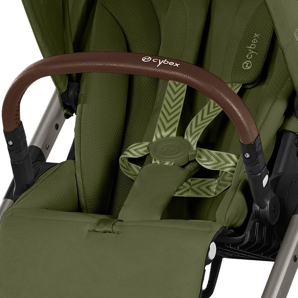 Pack Cybex Balios S Lux TPE Moss Green + Alcofa S Lux Moss Green + Adaptadores + Cloud G i-Size Fog Grey 40-87cm - Image 7
