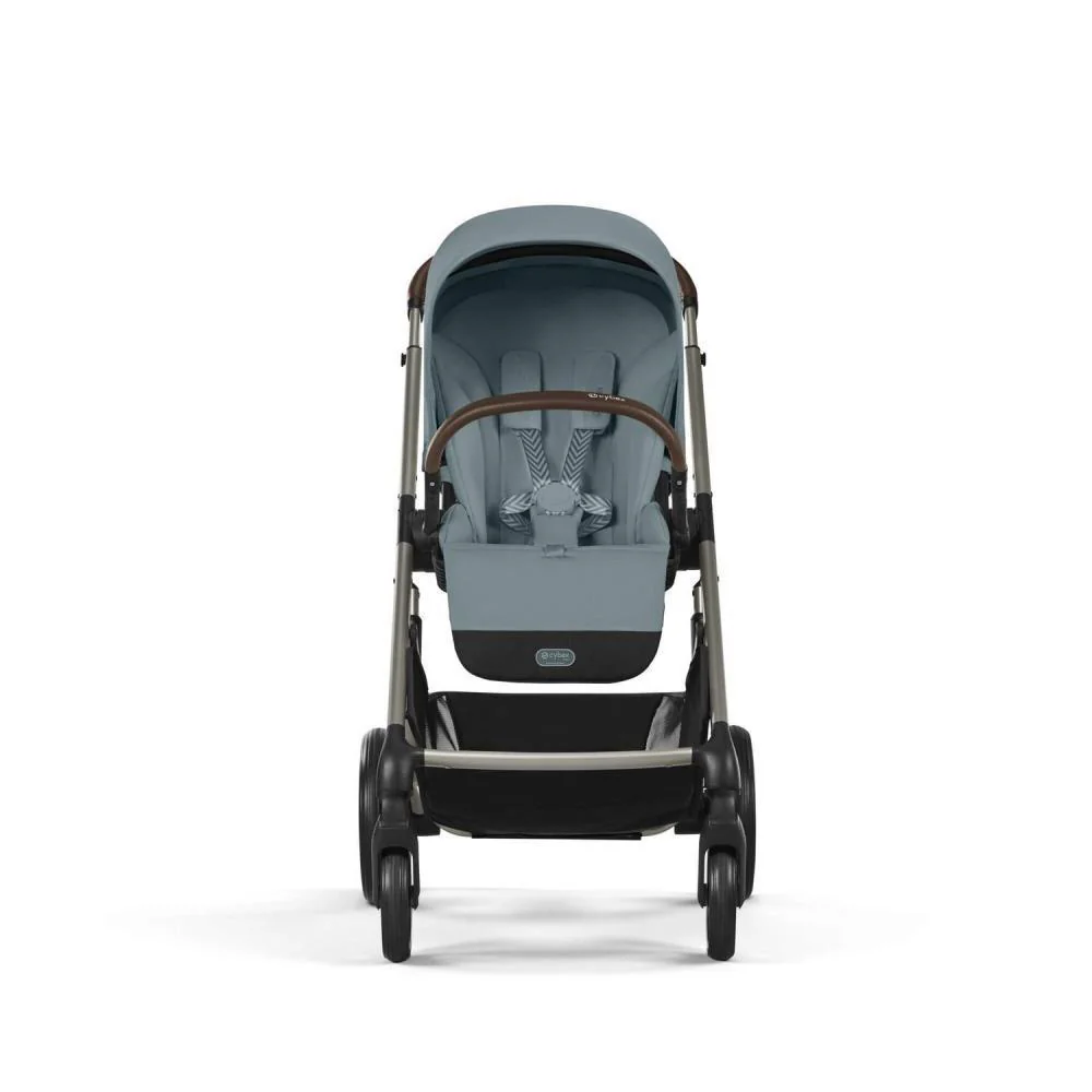 Pack Cybex Balios S Lux TPE Stormy Blue + Alcofa S Lux  Stormy Blue + Adaptadores + Cloud G i-Size Fog Grey 40-87cm - Image 4