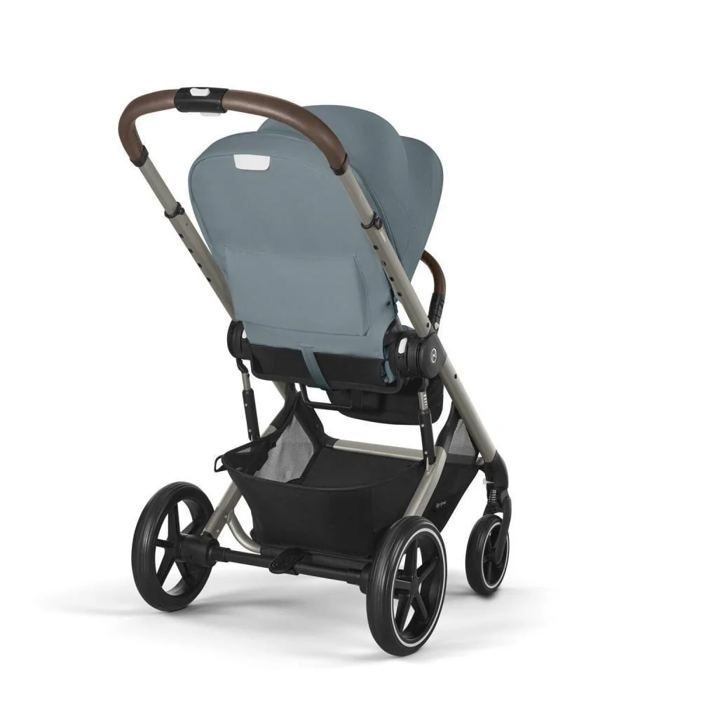 Pack Cybex Balios S Lux TPE Stormy Blue + Alcofa S Lux  Stormy Blue + Adaptadores + Cloud G i-Size Fog Grey 40-87cm - Image 7