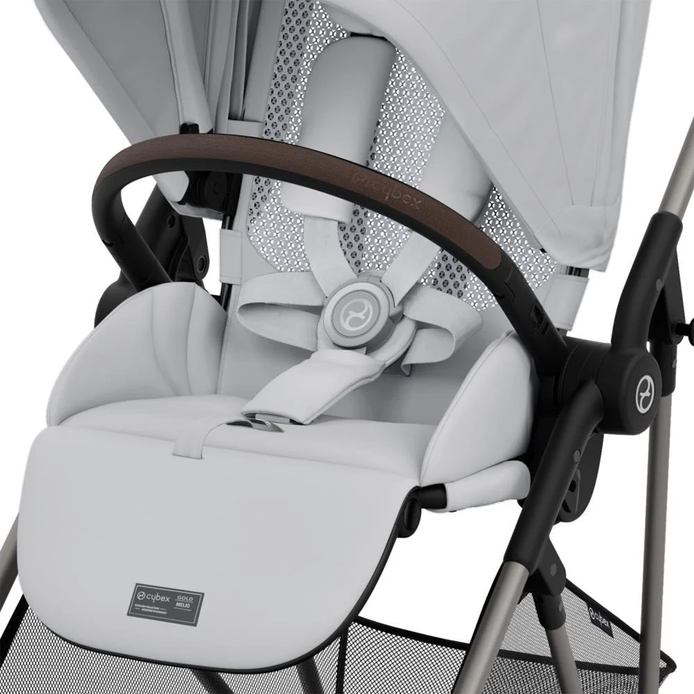 Pack Cybex Carrinho Melio TPE Fog Grey + Alcofa Melio Fog Grey - Image 8