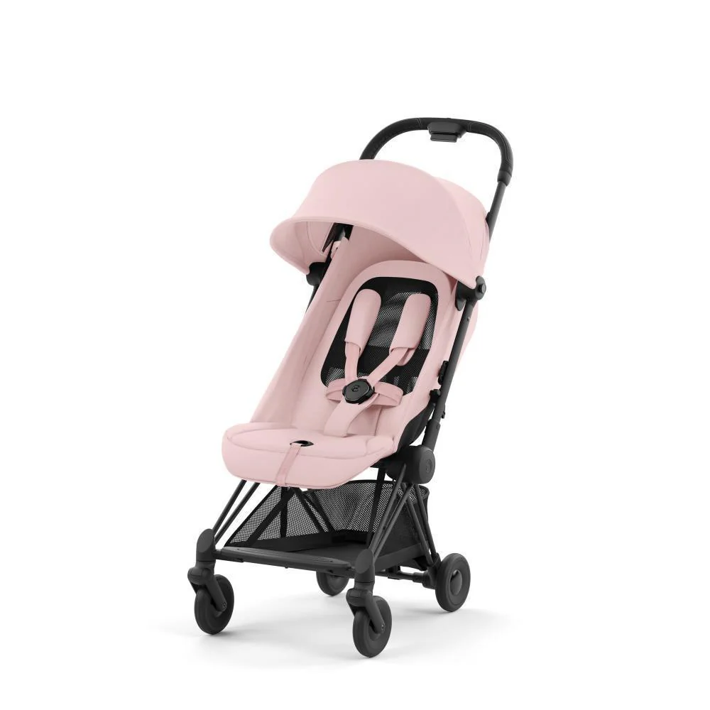 Pack Cybex Coya Matt Black Peach Pink + Barra de Apoio de Braços Black - Image 5