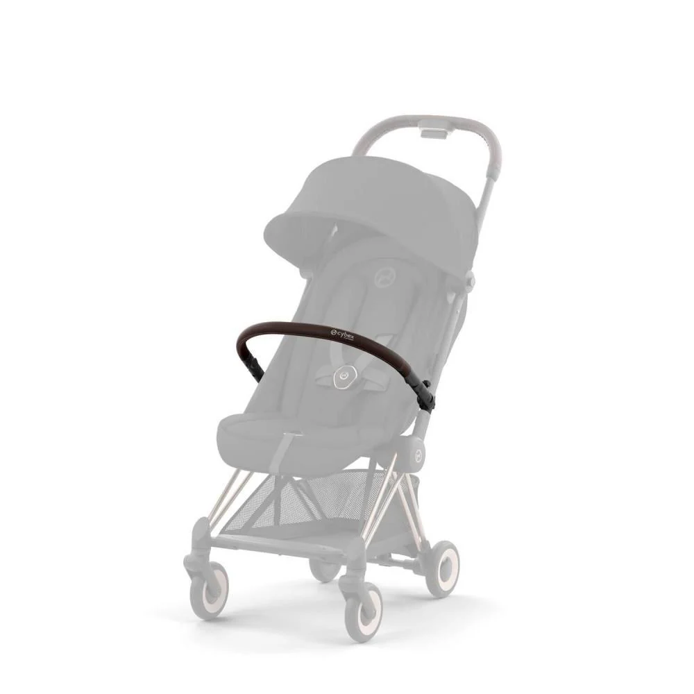 Pack Cybex Coya Rosegold Mirage Grey + Barra de Apoio de Braços Dark Brown - Image 4