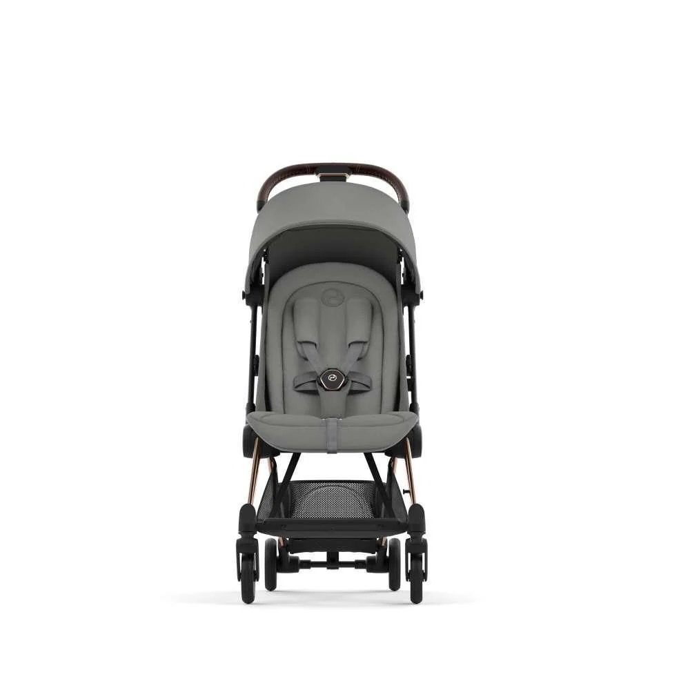 Pack Cybex Coya Rosegold Mirage Grey + Barra de Apoio de Braços Dark Brown - Image 6