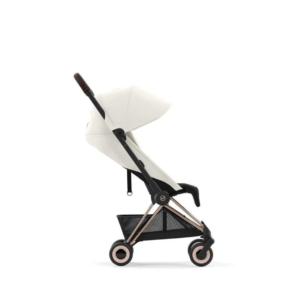Pack Cybex Coya Rosegold  Off White + Barra de Apoio de Braços Dark Brown - Image 7