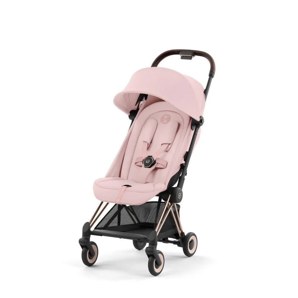 Pack Cybex Coya Rosegold Peach Pink + Barra de Apoio de Braços Dark Brown - Image 4