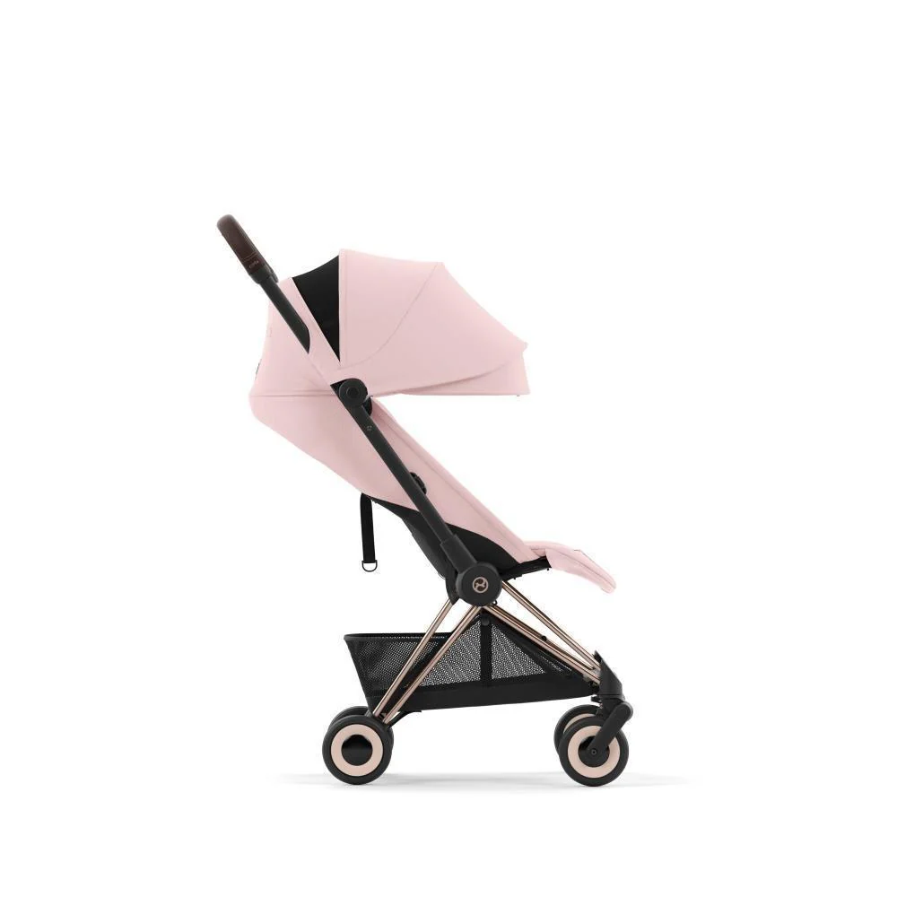 Pack Cybex Coya Rosegold Peach Pink + Barra de Apoio de Braços Dark Brown - Image 6