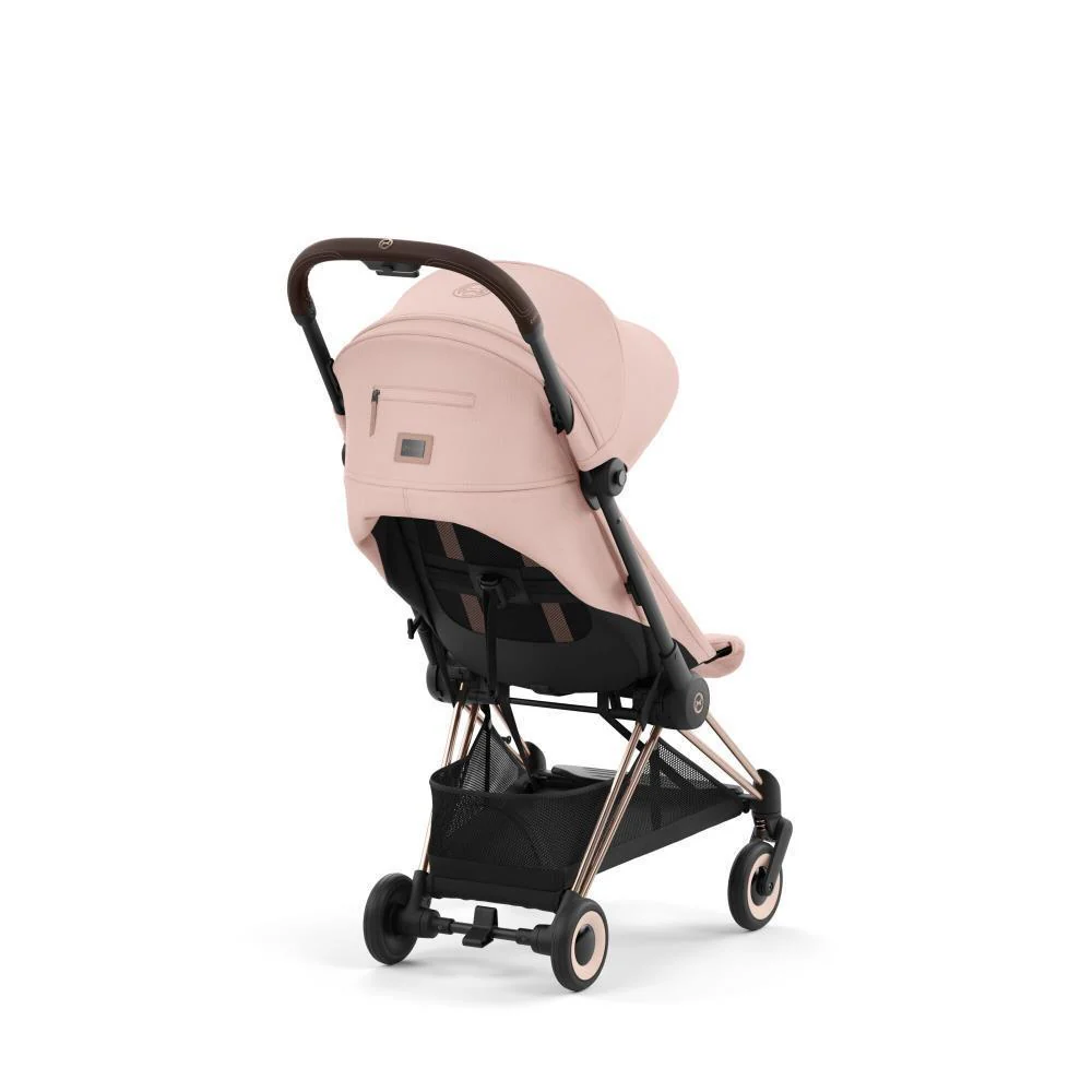 Pack Cybex Coya Rosegold Peach Pink + Barra de Apoio de Braços Dark Brown - Image 8