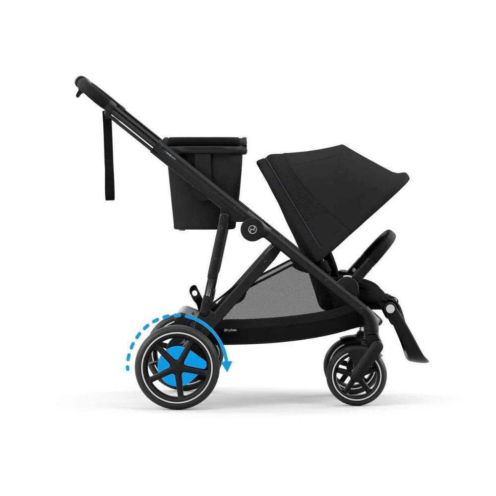 Pack Cybex e-Gazelle S BLK Moon Black + Cloud G i-Size Plus Moon Black 40-87 cm + Adaptadores + Base Isofix G i-Size - Image 5