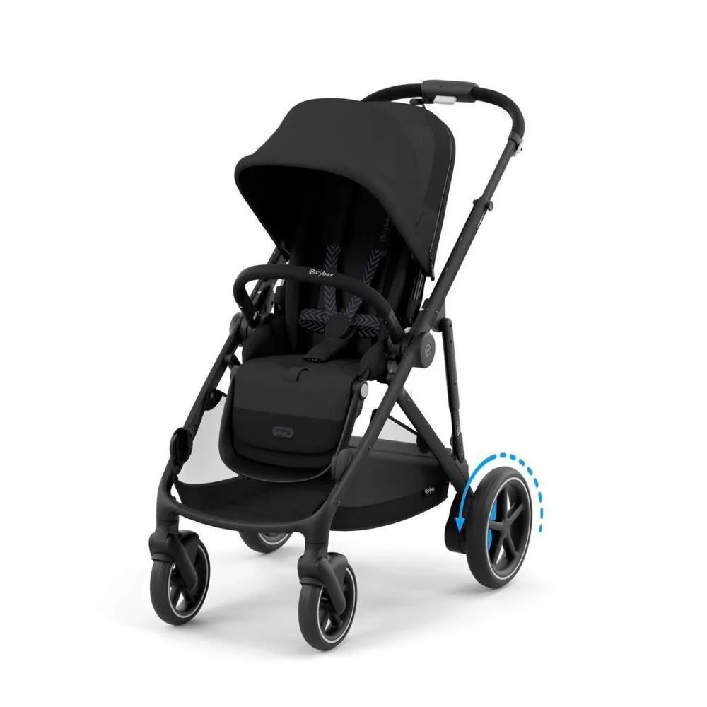 Pack Cybex e-Gazelle S BLK Moon Black + Cloud G i-Size Plus Moon Black 40-87 cm + Adaptadores + Base Isofix G i-Size - Image 6