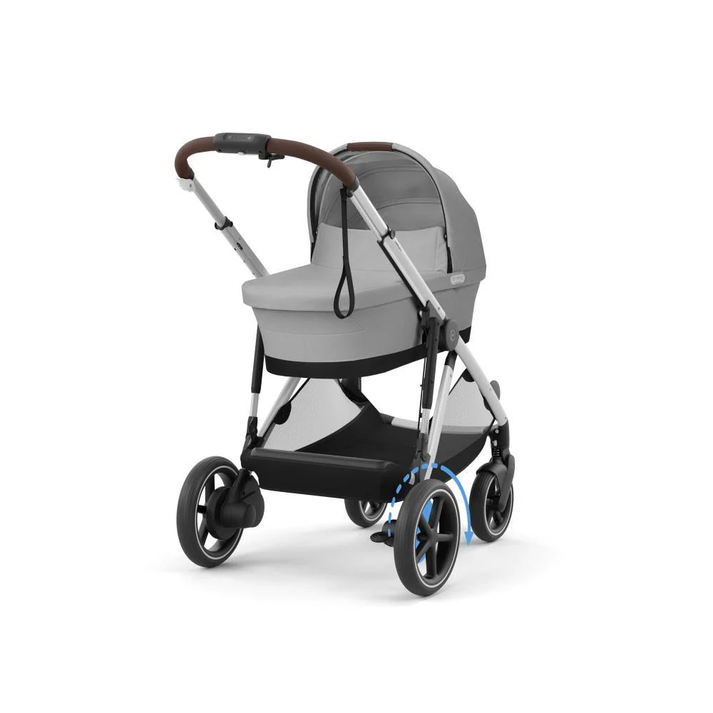 Pack Cybex  e-Gazelle S SLV + Alcofa Gazelle S Stone Grey - Image 2