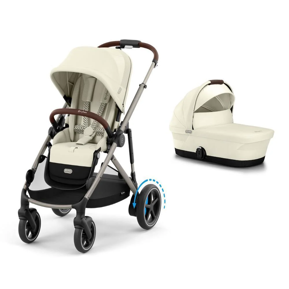 Pack Cybex  e-Gazelle S TPE + Alcofa Gazelle S Seashell Beige