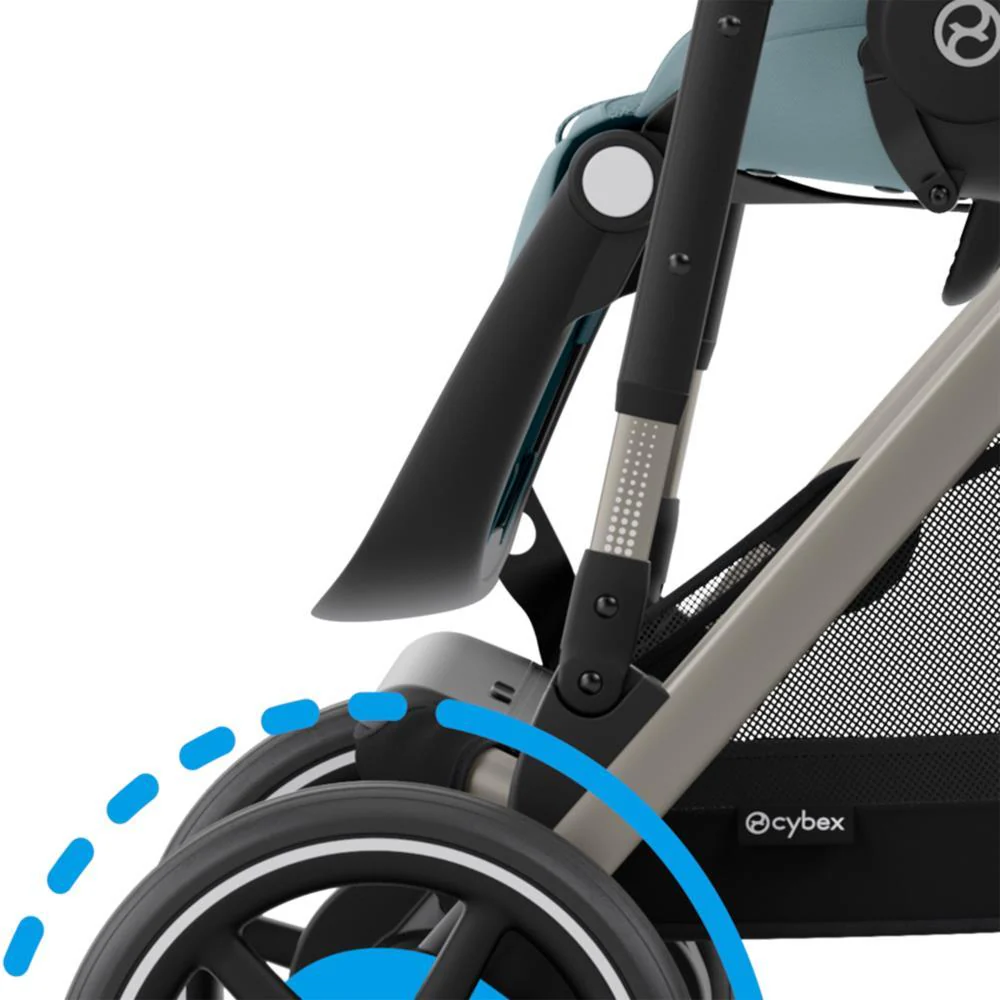 Pack Cybex  e-Gazelle S TPE + Alcofa Gazelle S Stormy Blue - Image 9