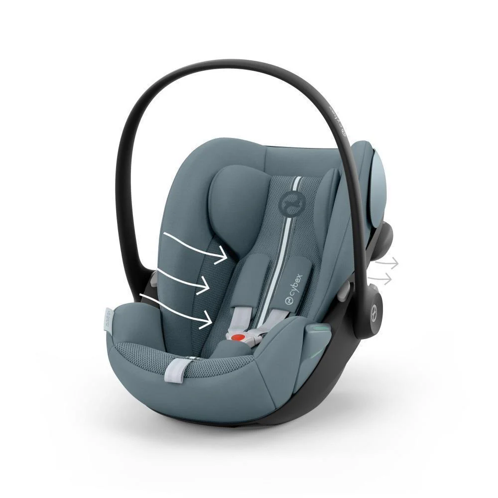 Pack Cybex e-Gazelle S TPE Stormy Blue + Cloud G i-Size Plus Stormy Blue 40-87 cm + Adaptadores + Base Isofix G i-Size - Image 14