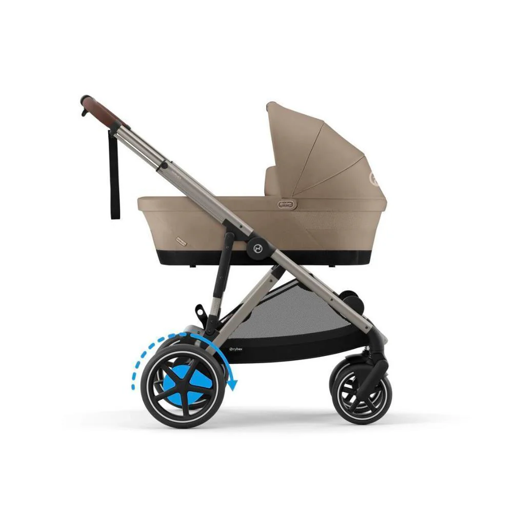 Pack Cybex e-Gazelle + Alcofa Gazelle S Almond Beige - Image 2