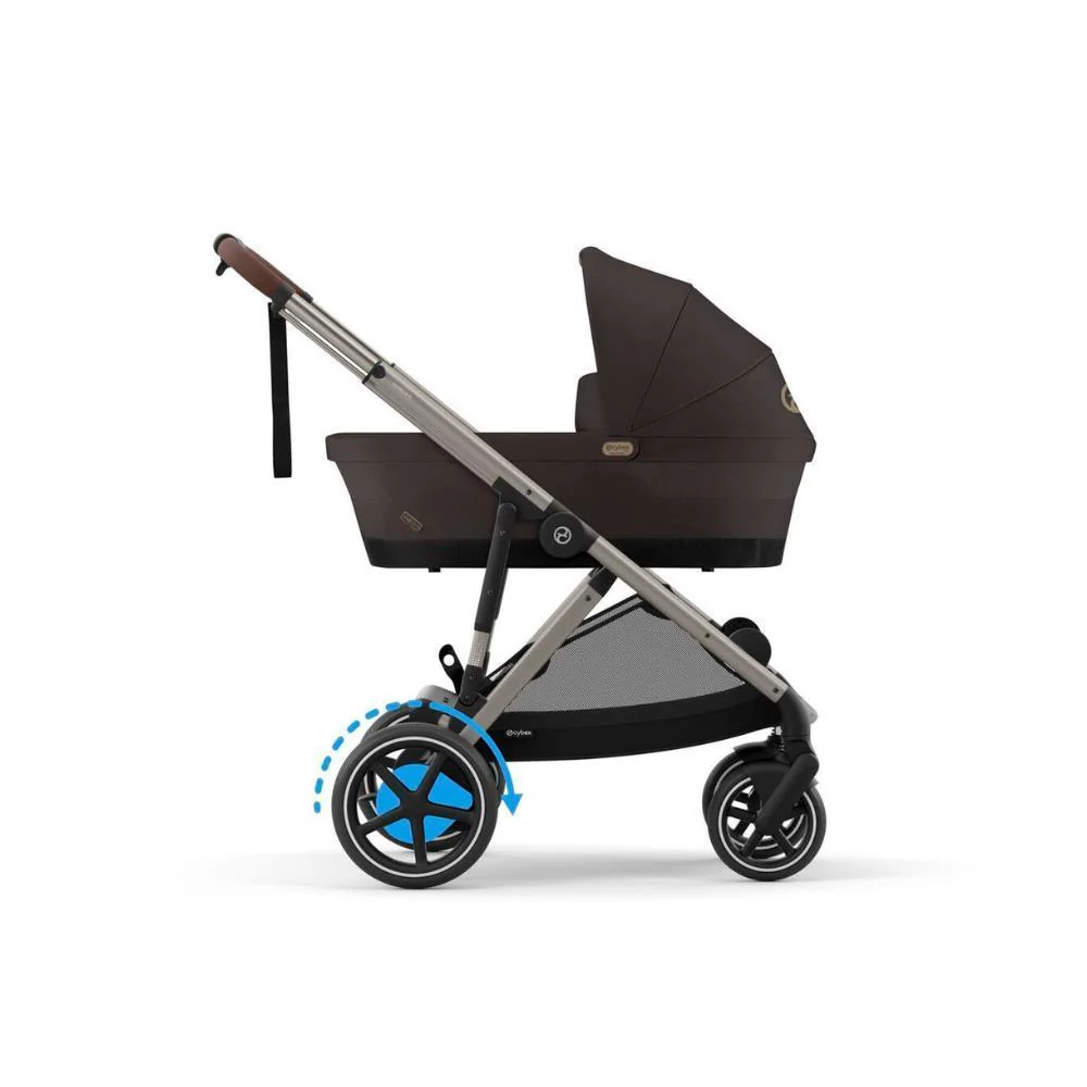Pack Cybex e-Gazelle + Alcofa Gazelle S Chocolate Brown - Image 2