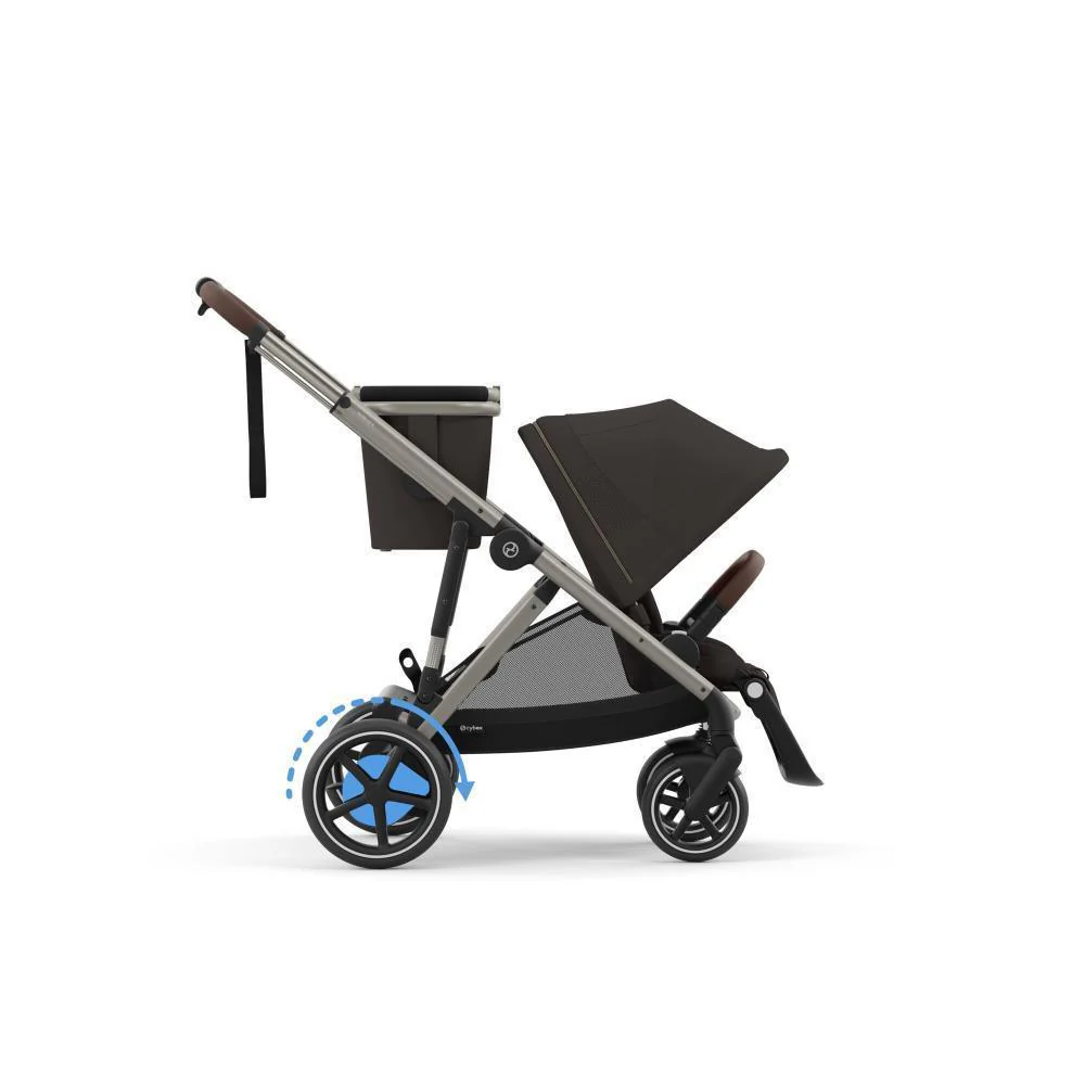 Pack Cybex e-Gazelle + Alcofa Gazelle S Chocolate Brown - Image 6