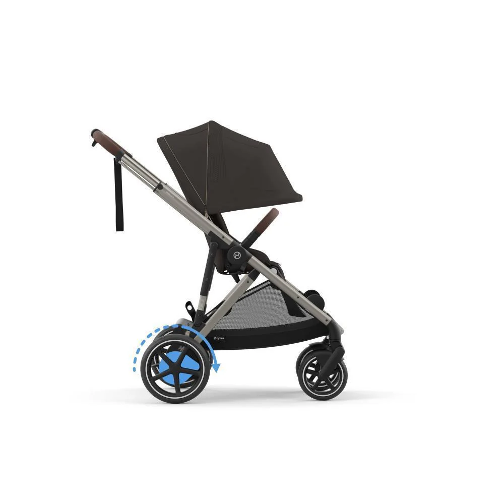 Pack Cybex e-Gazelle + Alcofa Gazelle S Chocolate Brown - Image 7