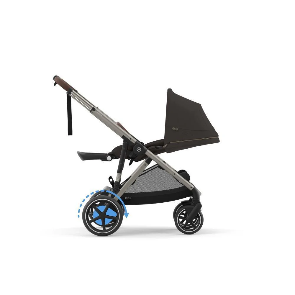 Pack Cybex e-Gazelle + Alcofa Gazelle S Chocolate Brown - Image 8