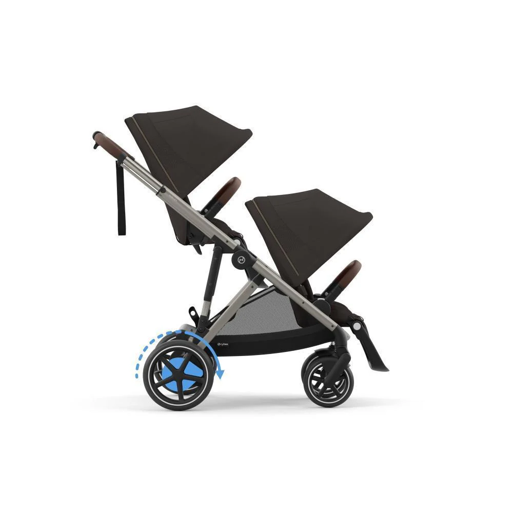 Pack Cybex e-Gazelle + Alcofa Gazelle S Chocolate Brown - Image 9