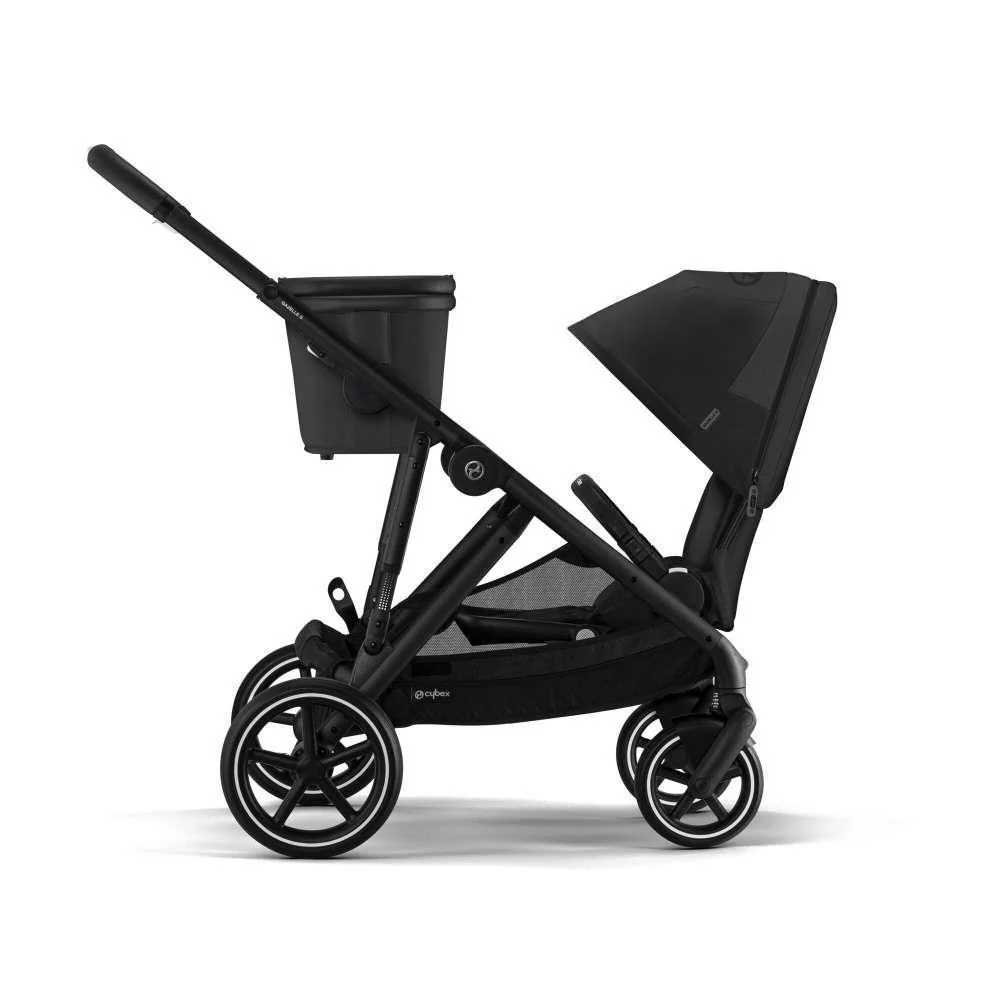 Pack Cybex Gazelle S BLK Moon Black + Alcofa Gazelle S Moon Black + Cloud G i-Size Plus Moon Black 40-87 cm + Adaptadores - Image 10