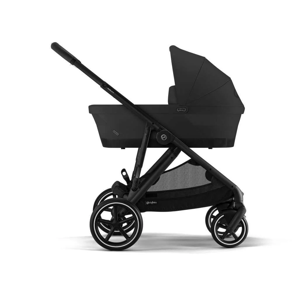 Pack Cybex Gazelle S BLK Moon Black + Alcofa Gazelle S Moon Black + Cloud G i-Size Plus Moon Black 40-87 cm + Adaptadores - Image 3