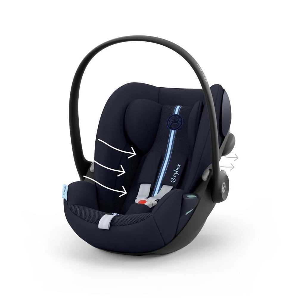 Pack Cybex e-Gazelle S SLV Ocean Blue + Cloud G i-Size Plus Ocean Blue 40-87 cm + Adaptadores + Base Isofix G i-Size - Image 12