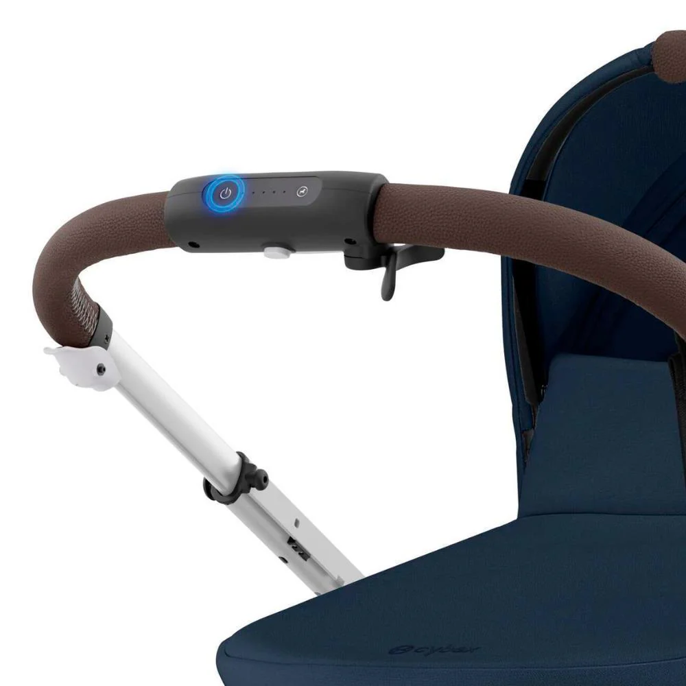 Pack Cybex e-Gazelle S SLV Ocean Blue + Cloud G i-Size Plus Ocean Blue 40-87 cm + Adaptadores + Base Isofix G i-Size - Image 7