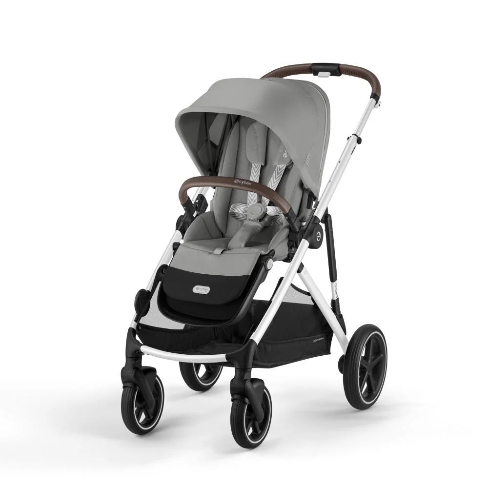 Pack Cybex Gazelle S SLV Stone Grey + Alcofa Gazelle S Stone Grey + Cloud G i-Size Plus Stone Grey 40-87 cm + Adaptadores - Image 5