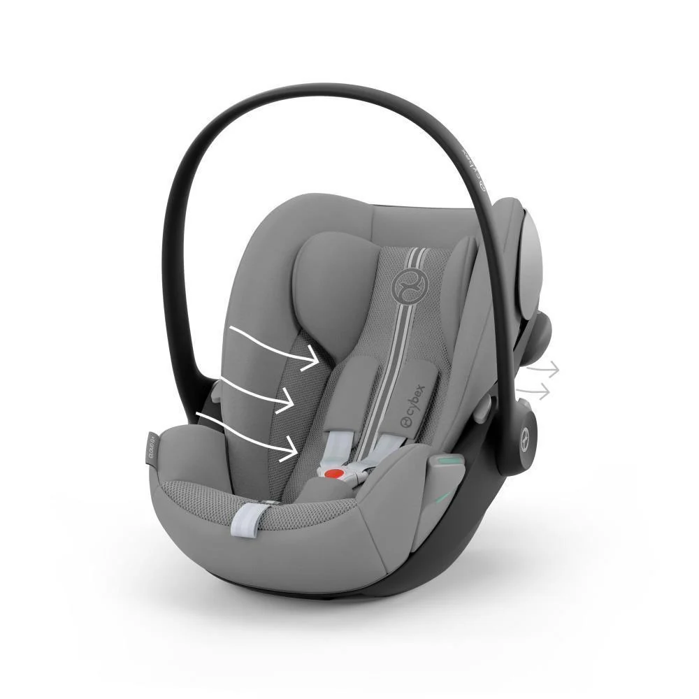 Pack Cybex e-Gazelle S SLV Stone Grey + Cloud G i-Size Plus Stone Grey 40-87 cm + Adaptadores + Base Isofix G i-Size - Image 13