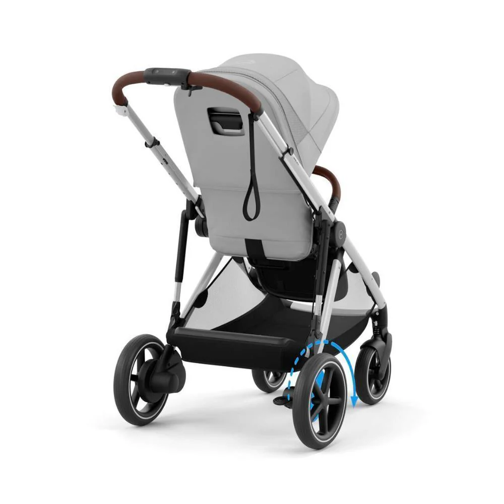 Pack Cybex e-Gazelle S SLV Stone Grey + Cloud G i-Size Plus Stone Grey 40-87 cm + Adaptadores + Base Isofix G i-Size - Image 3