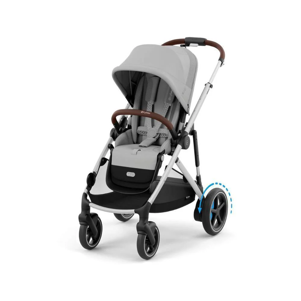 Pack Cybex e-Gazelle S SLV Stone Grey + Cloud G i-Size Plus Stone Grey 40-87 cm + Adaptadores + Base Isofix G i-Size - Image 5