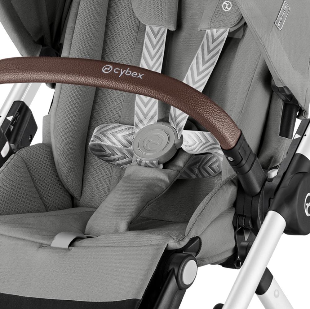 Pack Cybex Gazelle S SLV Stone Grey + Cloud G i-Size Plus Stone Grey 40-87 cm + Adaptadores + Base Isofix G i-Size - Image 8