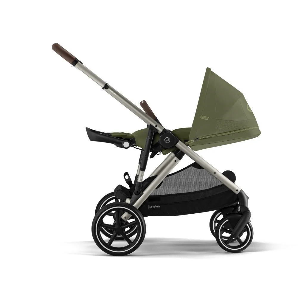 Pack Cybex Gazelle S TPE Moss Green + Alcofa Gazelle S Moss Green + Cloud G i-Size Plus Moon Black 40-87 cm + Adaptadores - Image 9