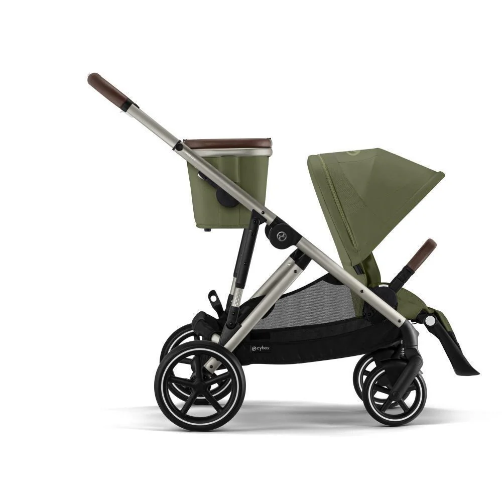 Pack Cybex Gazelle S TPE Moss Green + Cloud G i-Size Plus Moon Black 40-87 cm + Adaptadores + Base Isofix G i-Size - Image 2