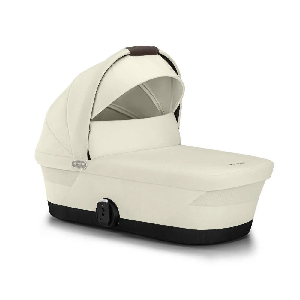 Pack Cybex Gazelle S TPE Seashell Beige + Alcofa Gazelle S Seashell Beige + Cloud G i-Size Plus Moon Black 40-87 cm + Adaptadores - Image 4