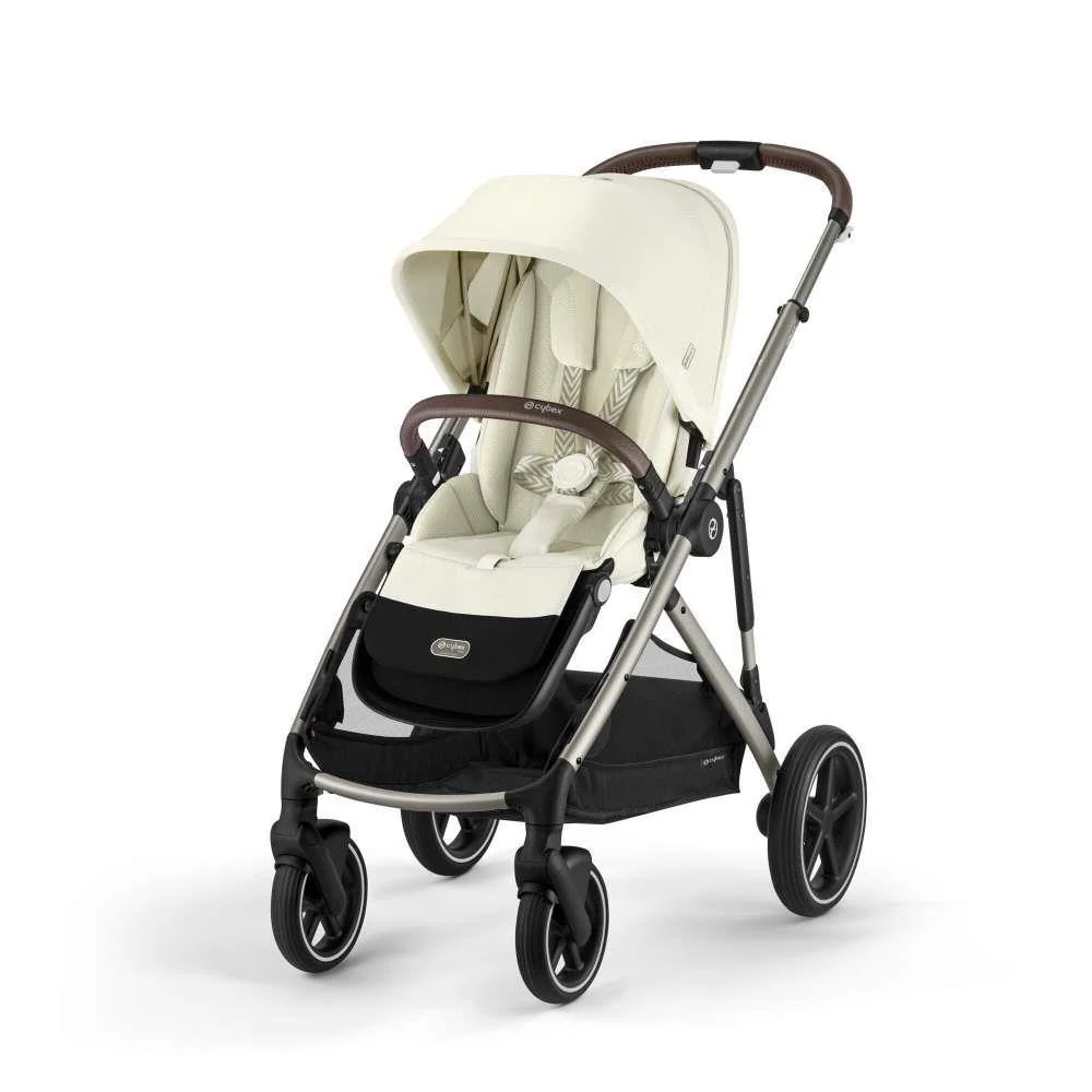 Pack Cybex Gazelle S TPE Seashell Beige + Cloud G i-Size Plus Moon Black 40-87 cm + Adaptadores + Base Isofix G i-Size - Image 3