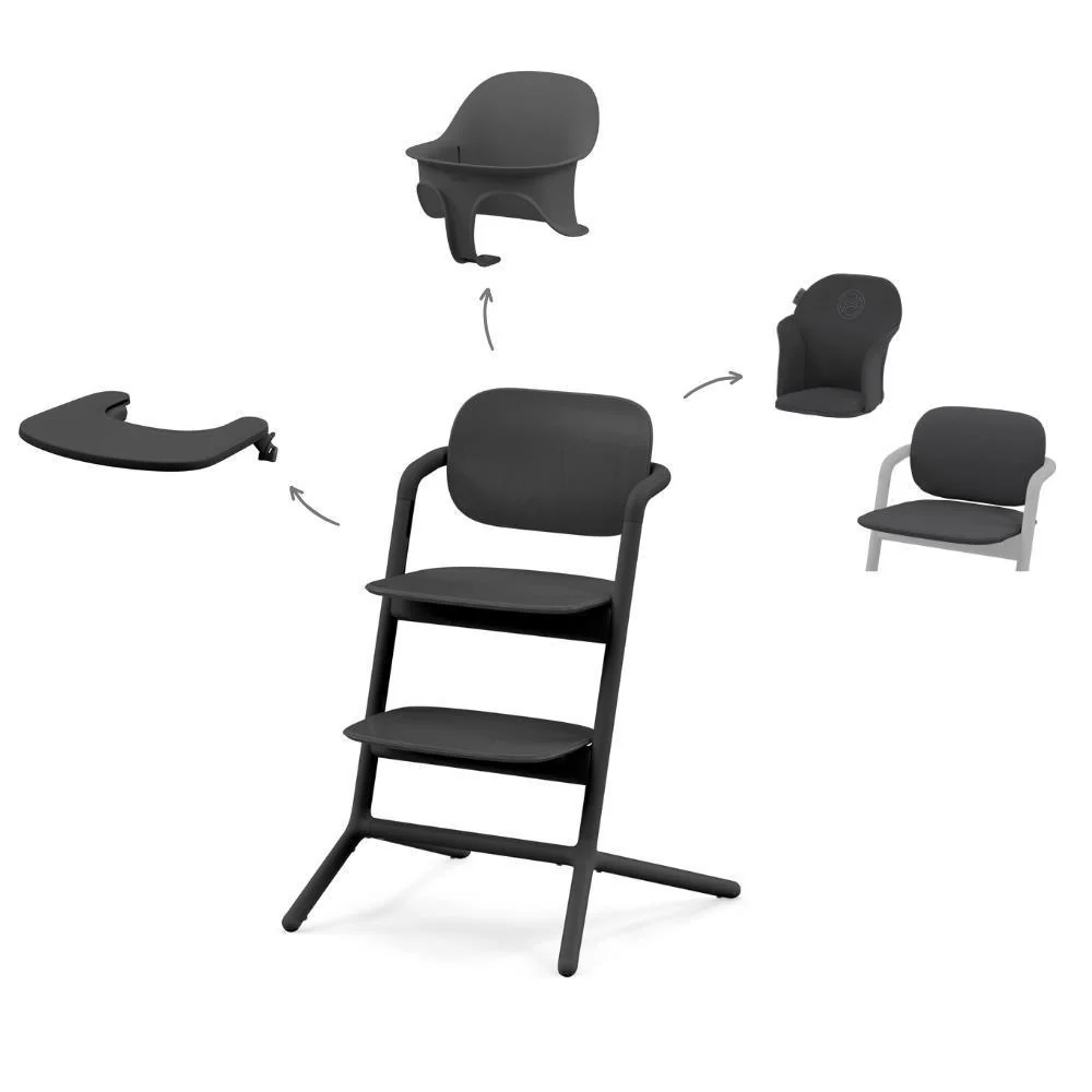 Pack Cybex Lemo 3em1 + Redutor Stunning Black
